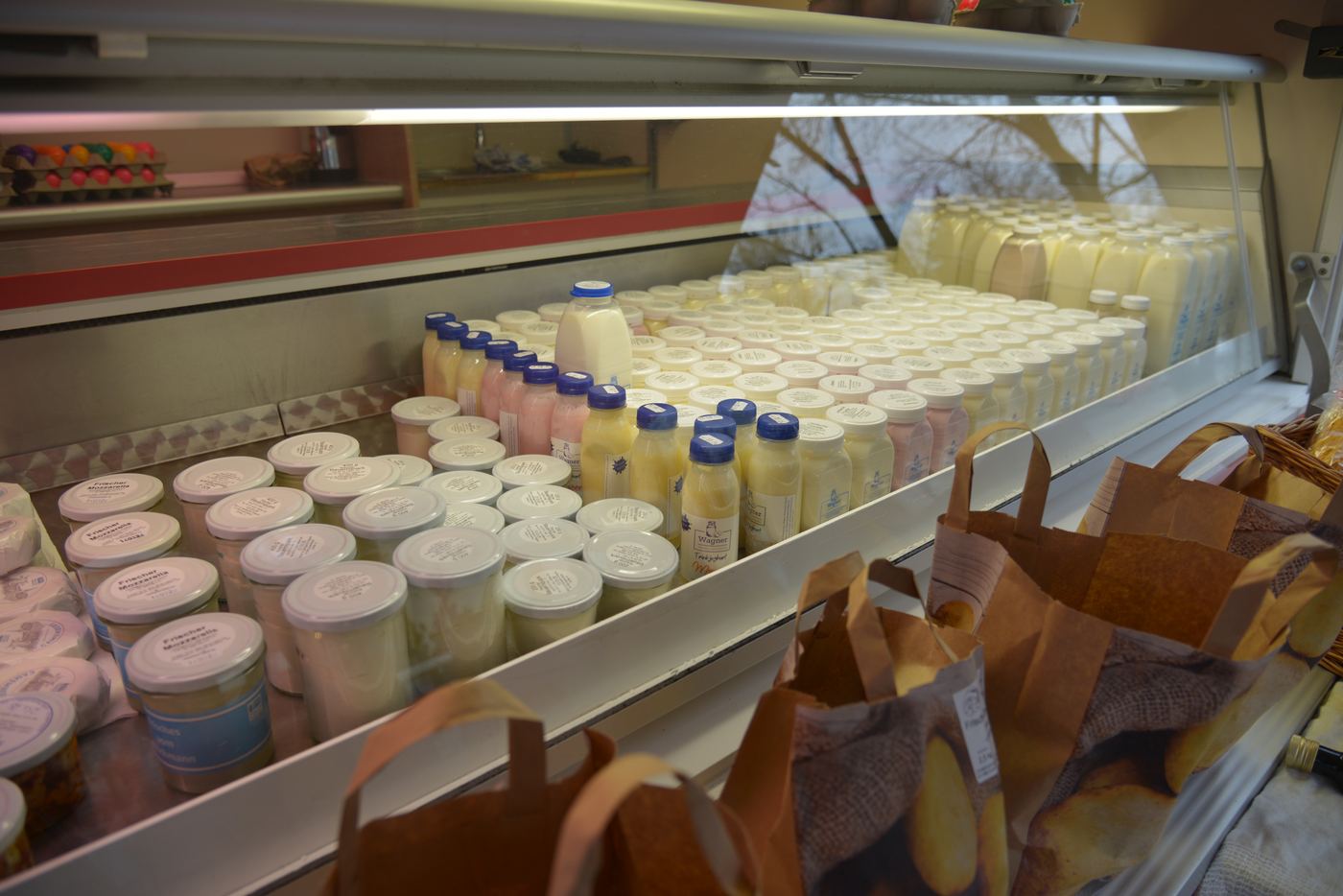 Frische Milch und Molkereiprodukte von Landgenuss Fleischmann