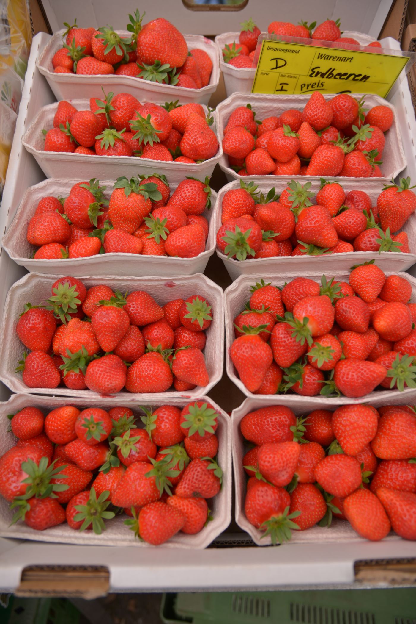 Frische Erdbeeren von Gemüsebau Huber