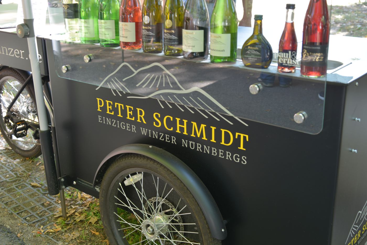 Weinflaschen von Weinbau Peter Schmidt